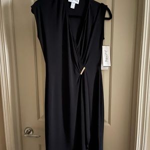 Joseph Ribkoff black dress ( new with tags ) size 12